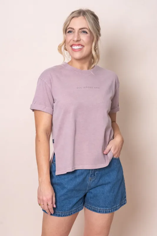 AAE Washed Tee in Fawn - All About Eve sold by Always Alice