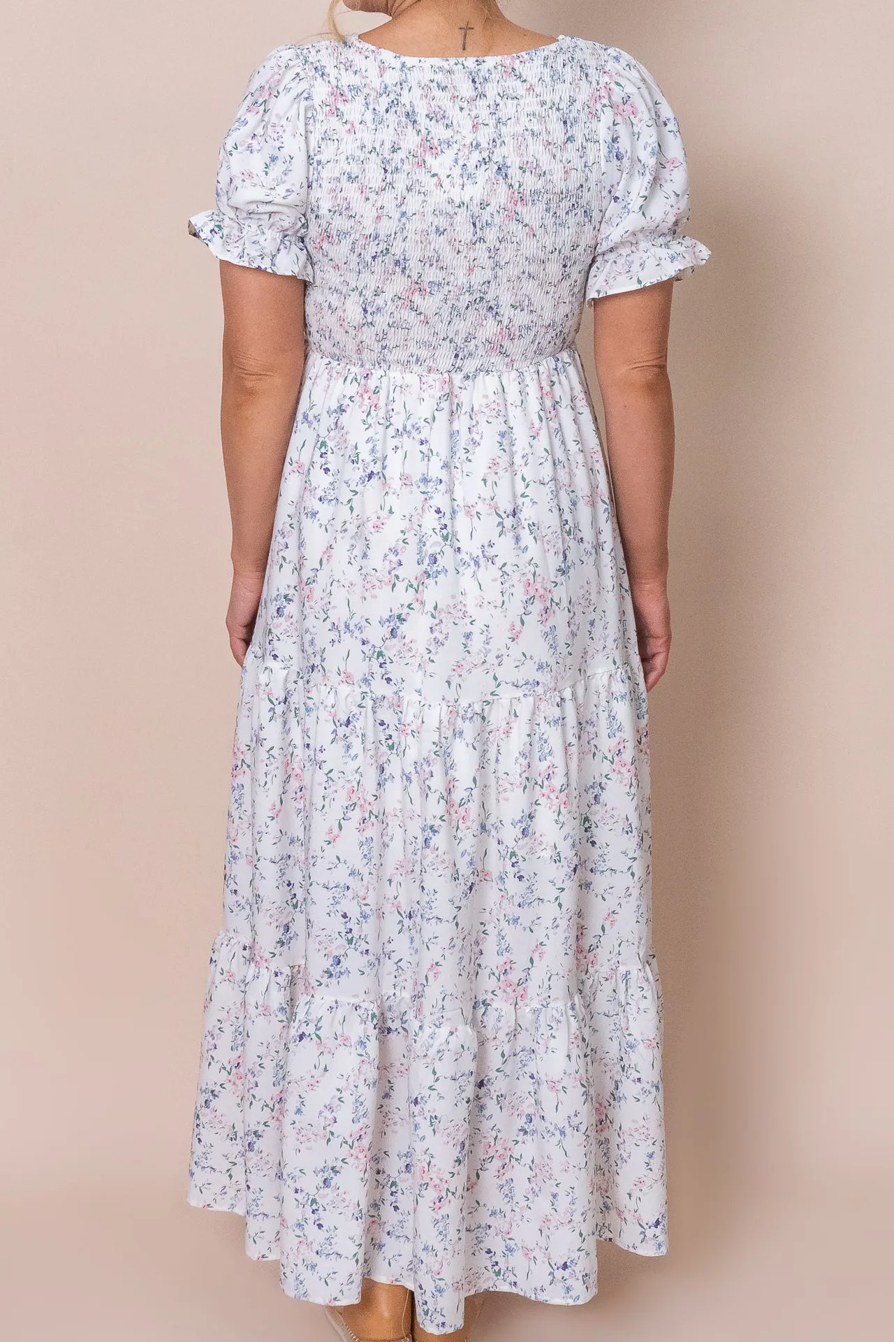 Jen Dress in White - Final Sale sold by Always Alice product image thumbnail 5