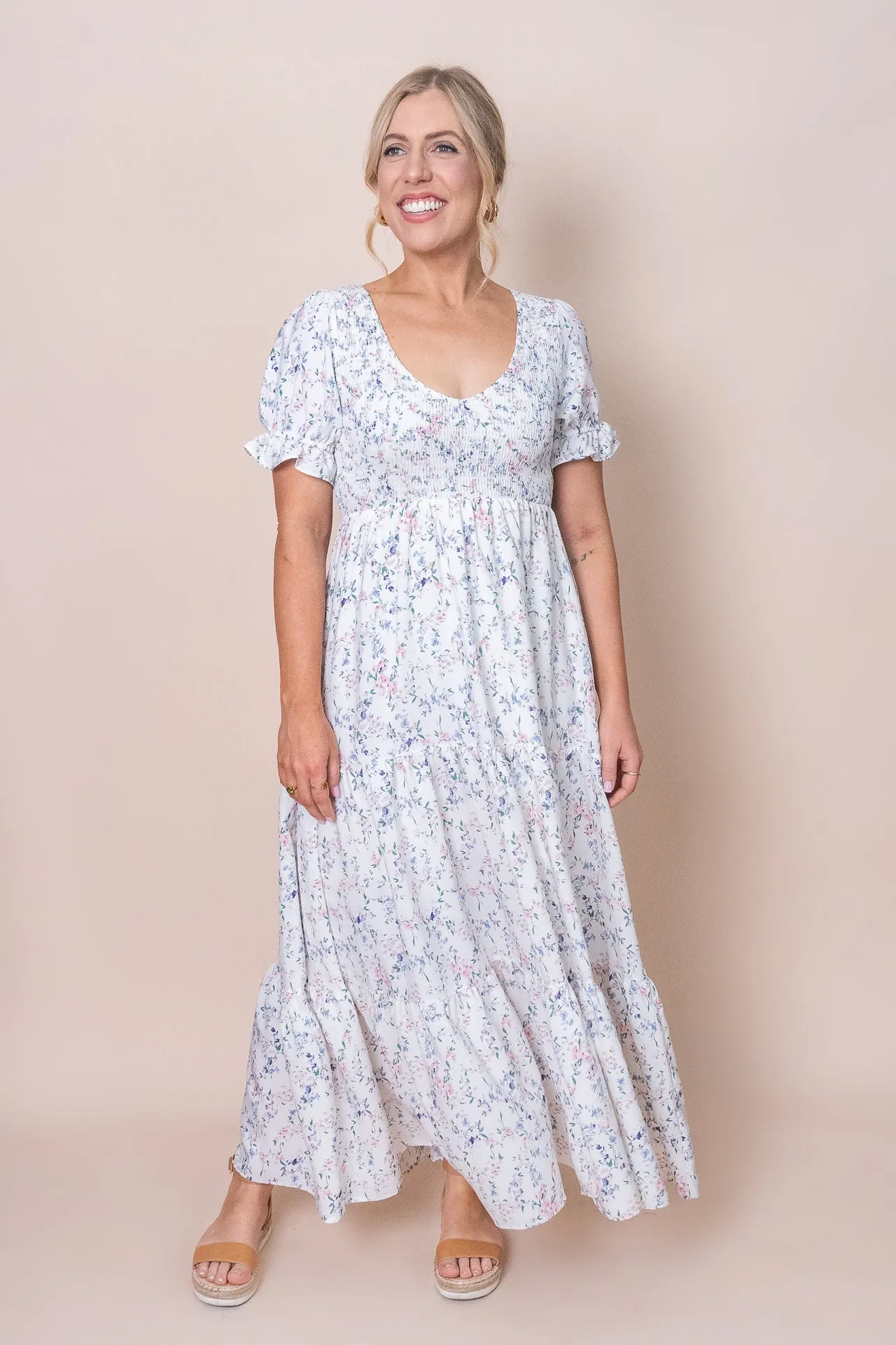 Jen Dress in White - Final Sale sold by Always Alice product image thumbnail 3