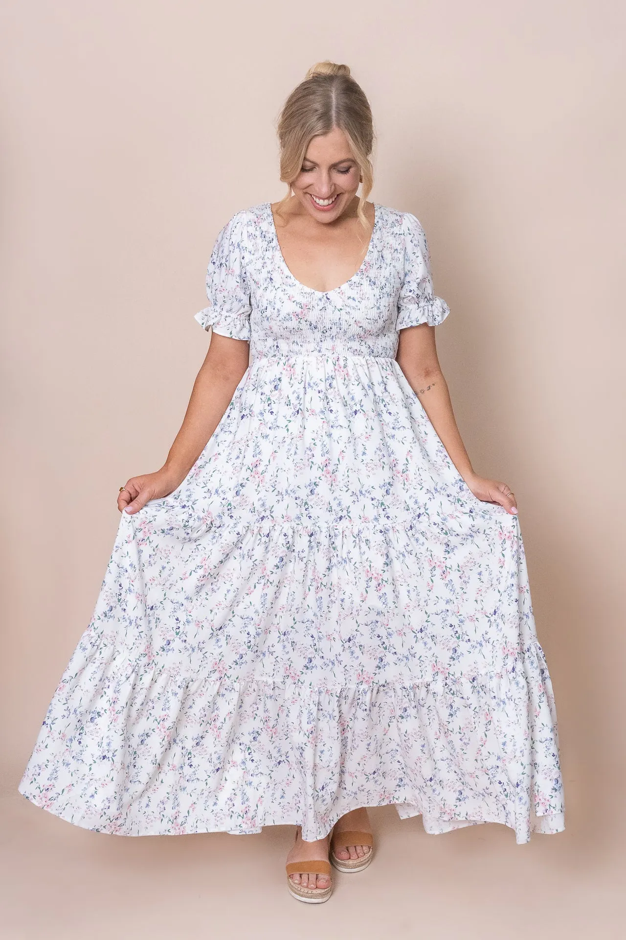 Jen Dress in White - Final Sale sold by Always Alice