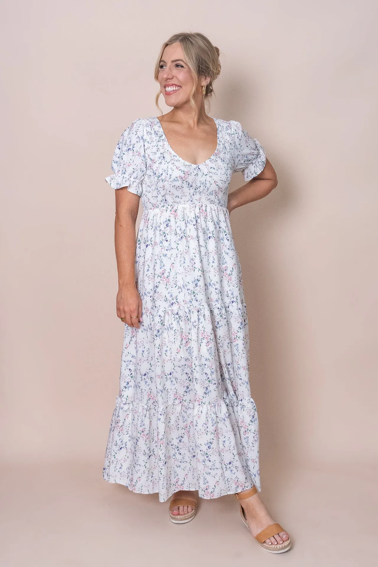 Jen Dress in White - Final Sale sold by Always Alice product image thumbnail 2