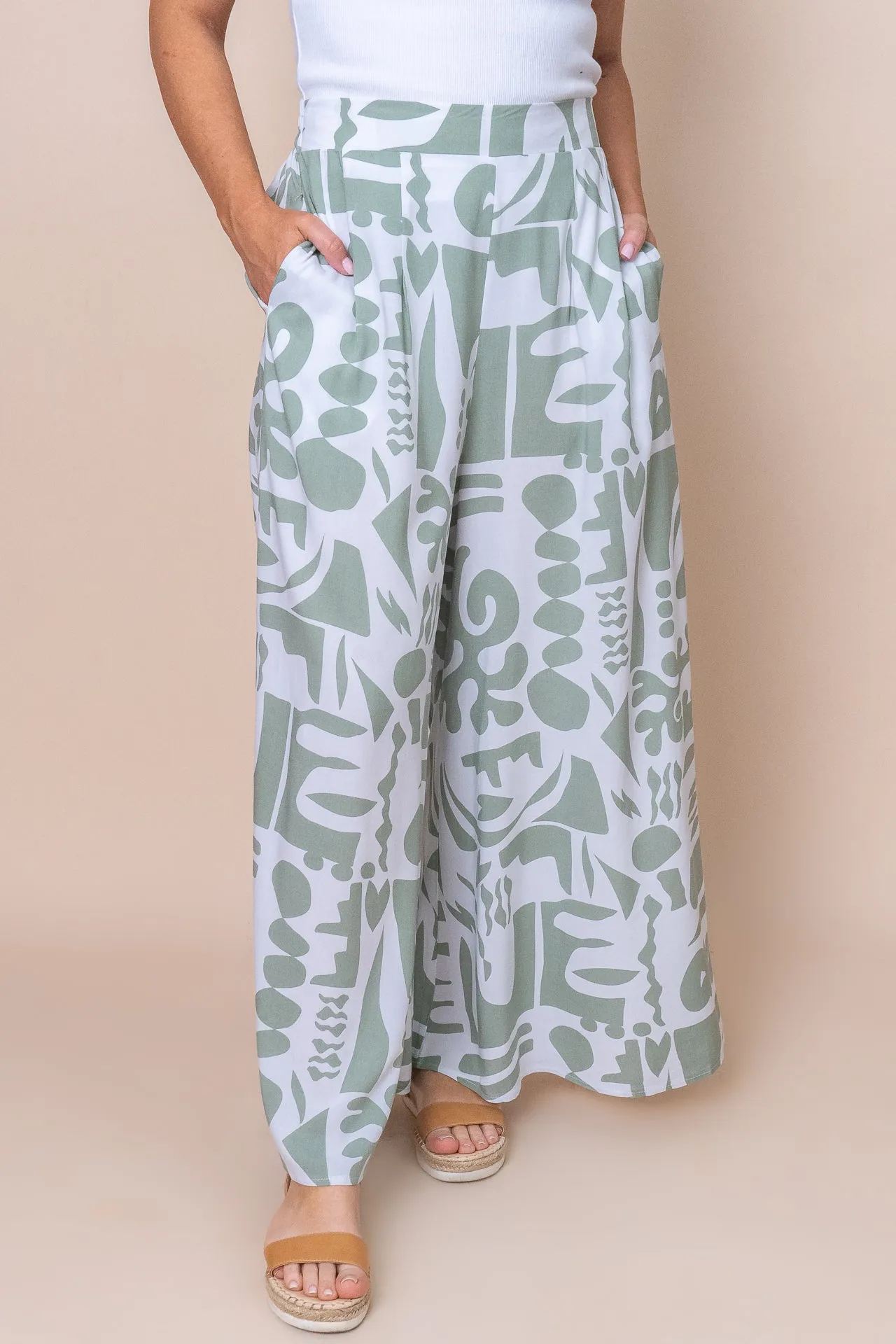 Attie Pants in Sage - Final Sale sold by Always Alice product image thumbnail 3