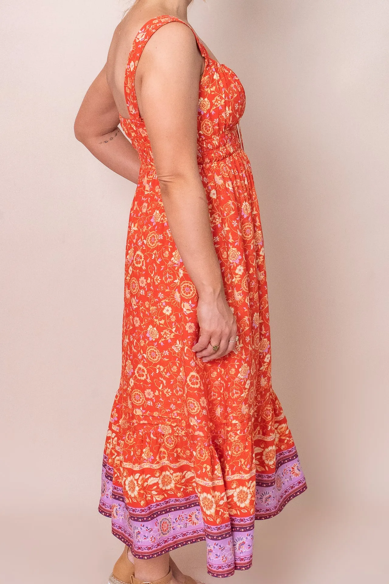 Isabeau Dress in Red - Final Sale sold by Always Alice product image thumbnail 4