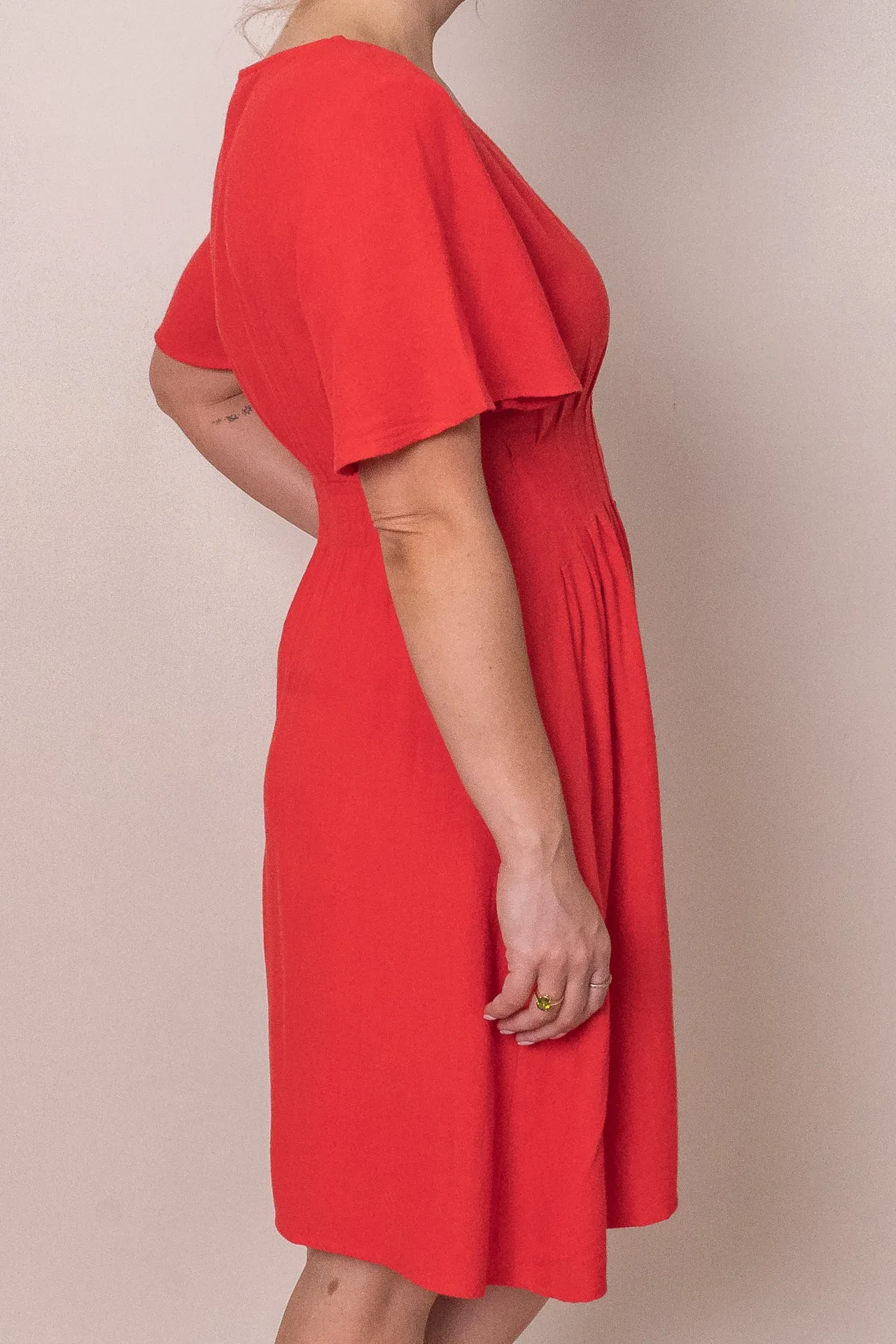 Delia Dress in Red - Final Sale sold by Always Alice product image thumbnail 4