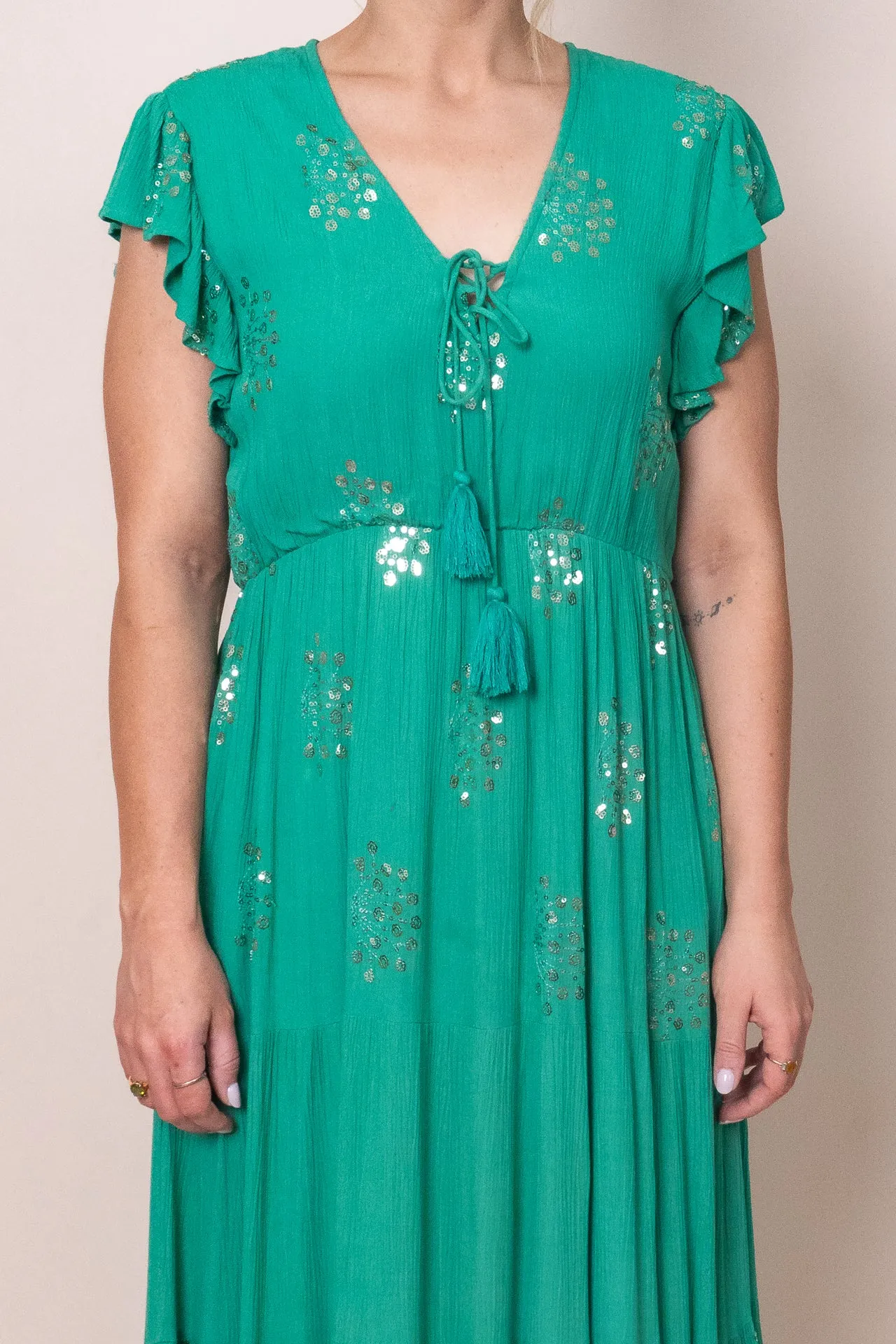 Neri Dress in Green - Final Sale sold by Always Alice product image thumbnail 4