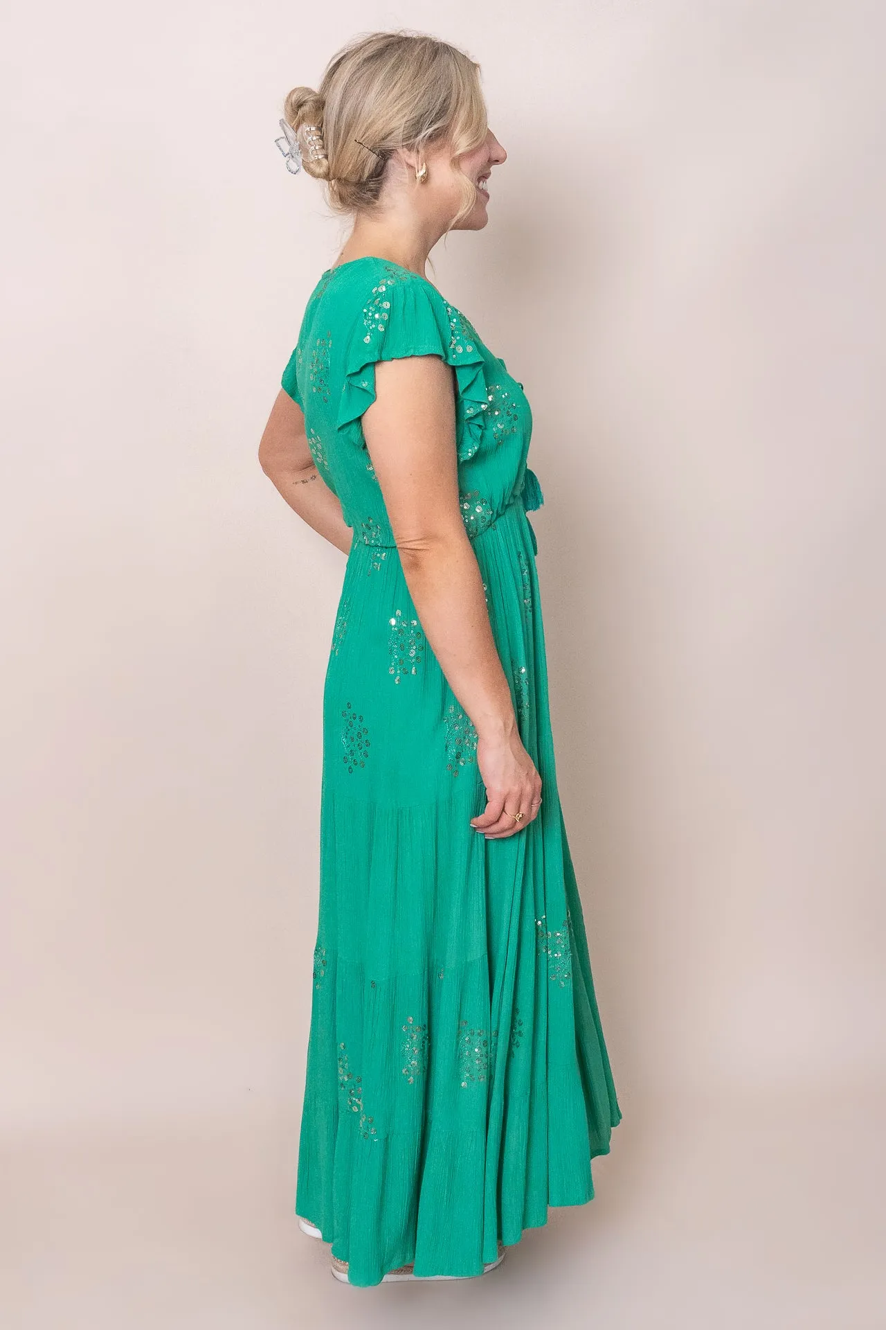 Neri Dress in Green - Final Sale sold by Always Alice product image thumbnail 5