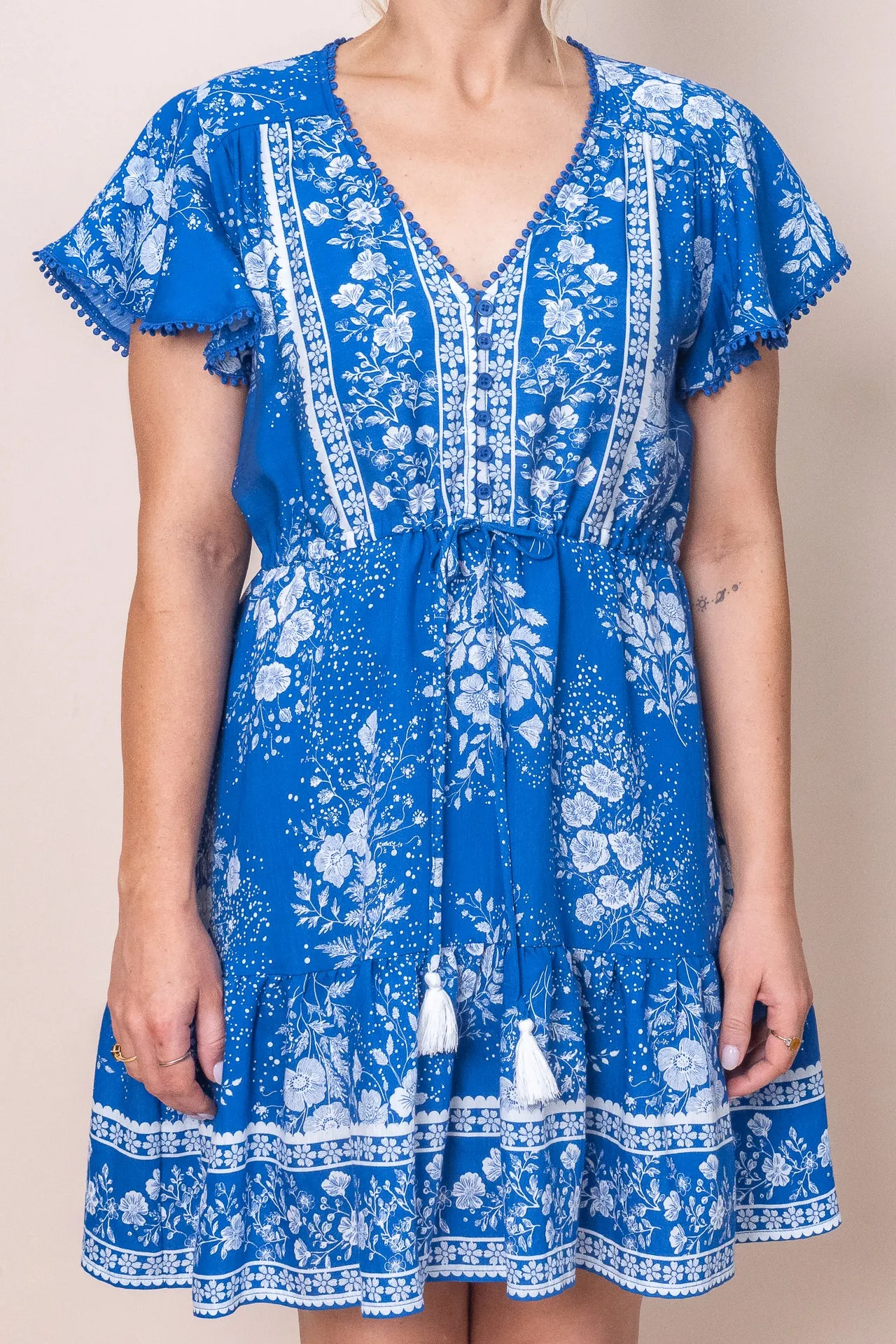 Corie Dress in Blue - Final Sale sold by Always Alice product image thumbnail 4