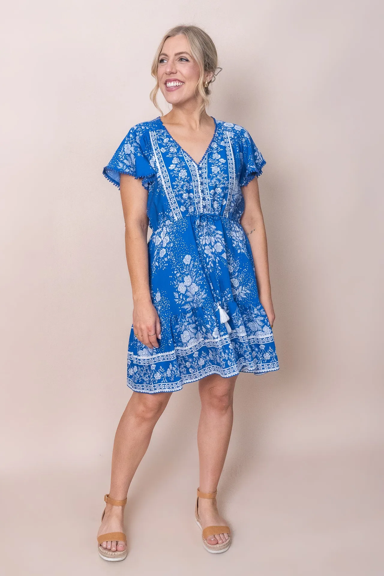 Corie Dress in Blue - Final Sale sold by Always Alice product image thumbnail 2