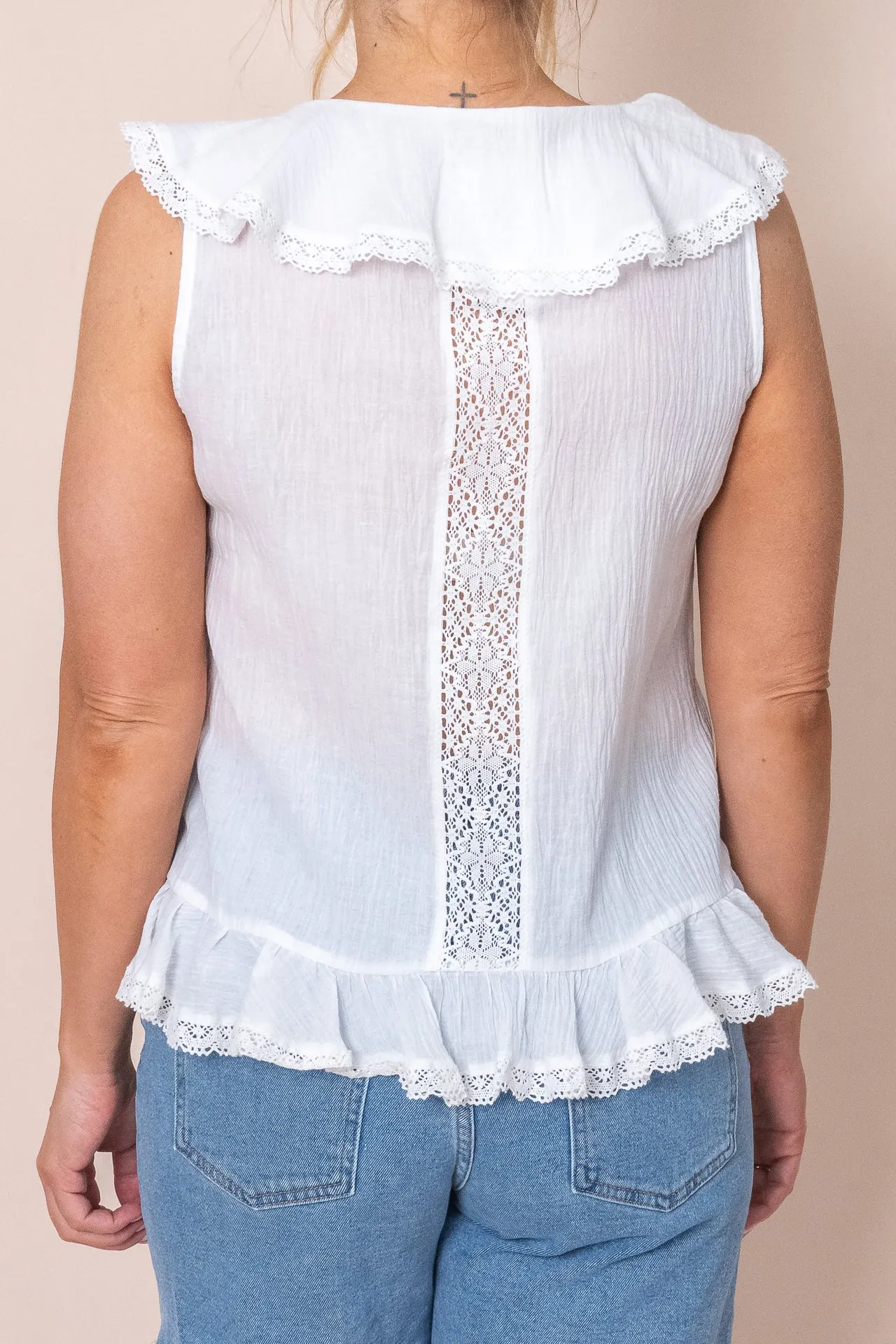 Edna Top in White sold by Always Alice product image thumbnail 5