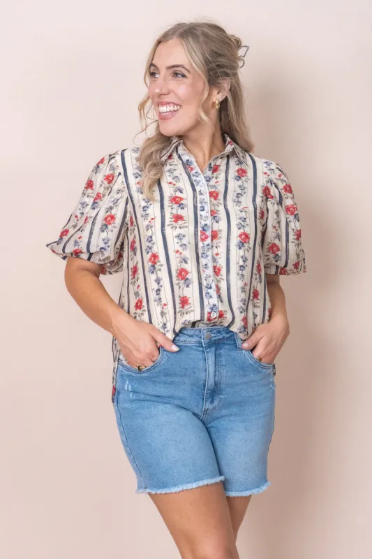 Dolce Top in Vintage Cream - Final Sale sold by Always Alice