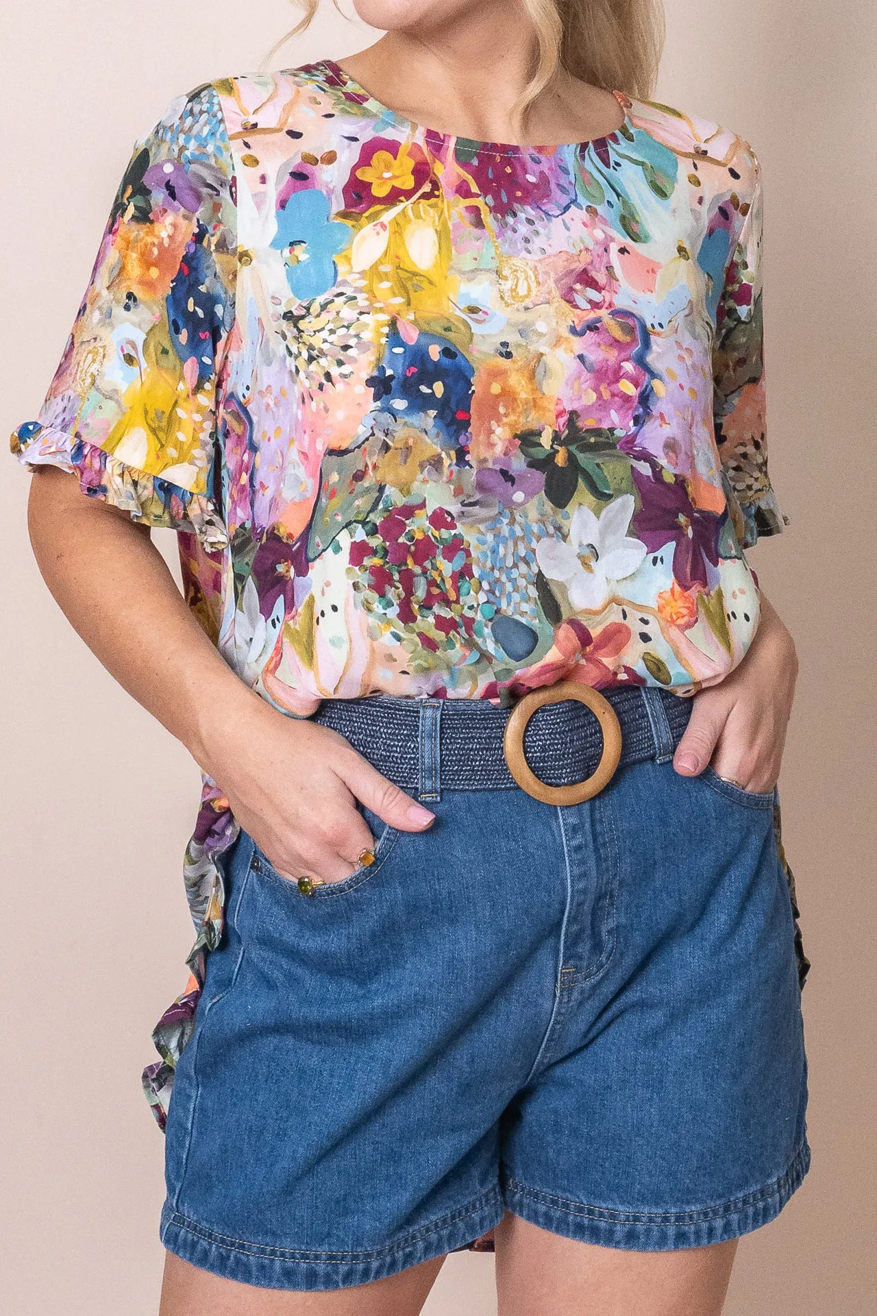 Amira Belt in Navy sold by Always Alice