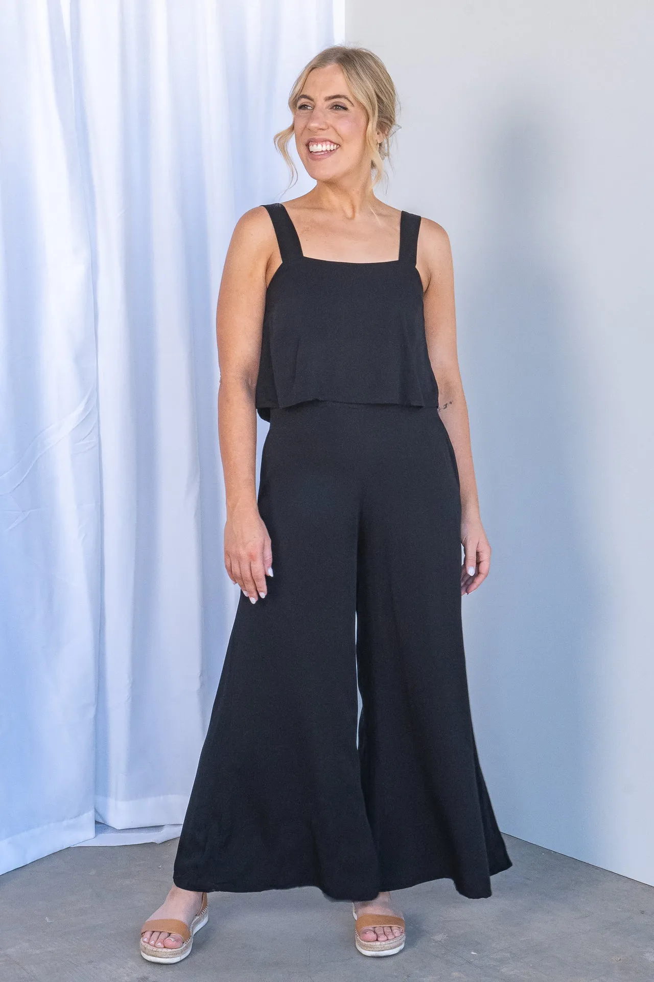 Asher Jumpsuit in Black - Final Sale sold by Always Alice