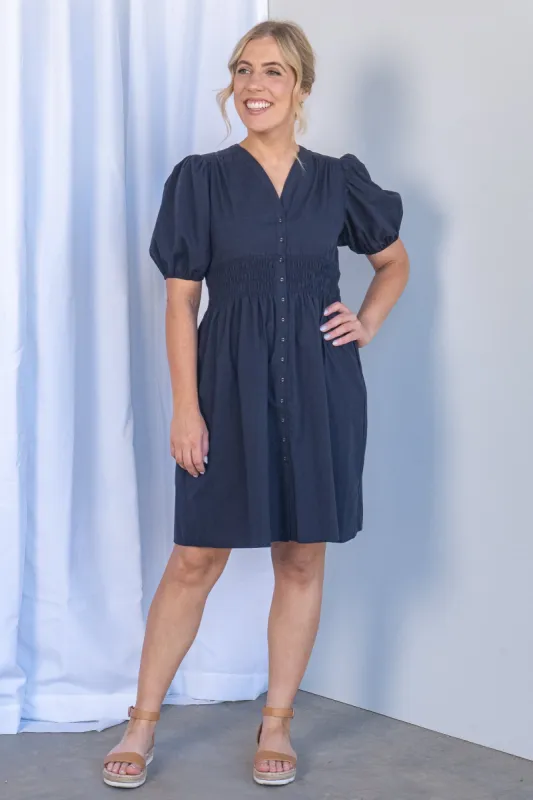 Zara Dress in Navy - Final Sale sold by Always Alice