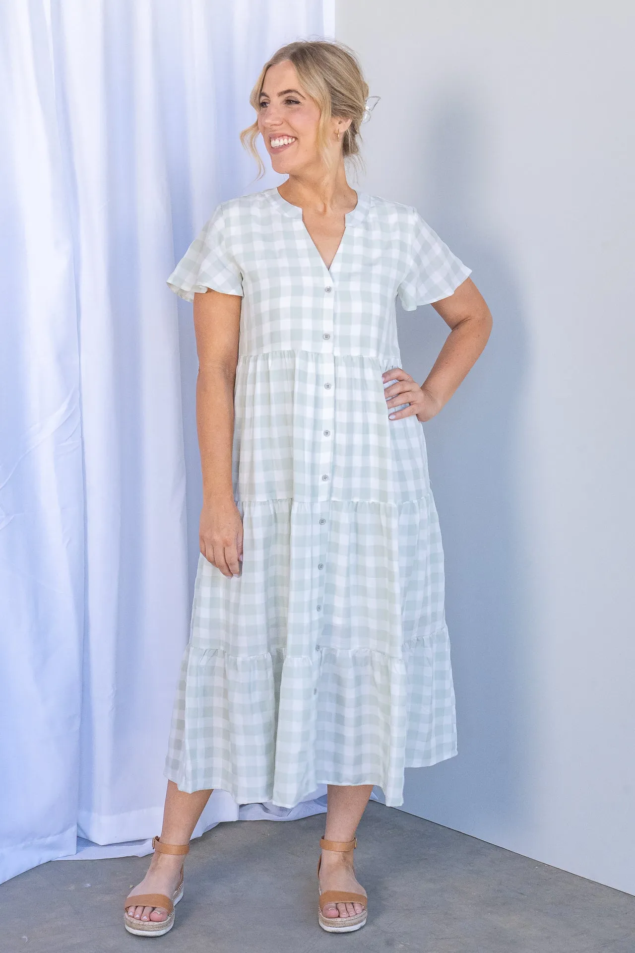 Yohana Dress in Spearmint - Final Sale sold by Always Alice product image thumbnail 2