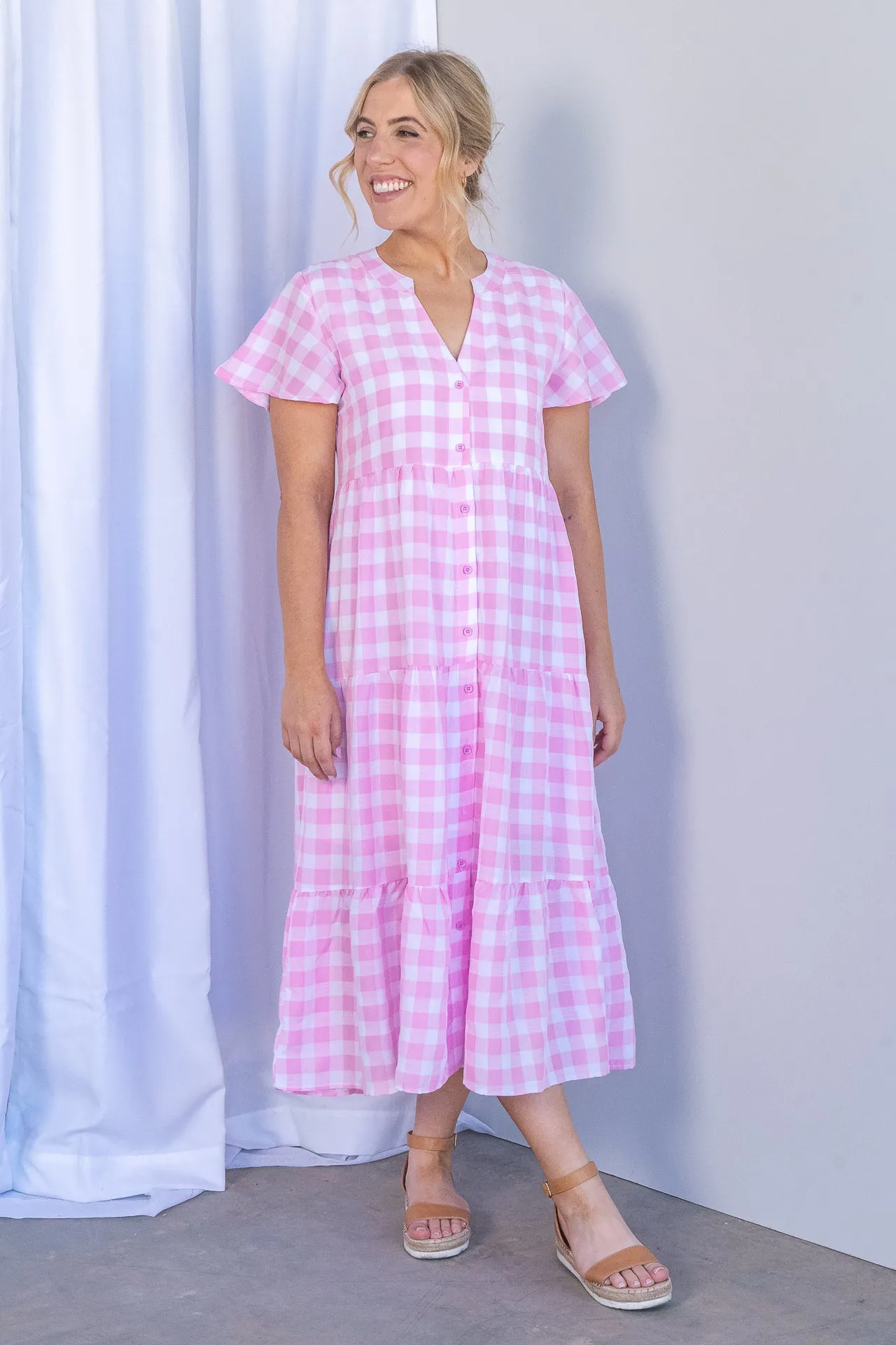 Yohana Dress in Pink - Final Sale sold by Always Alice product image thumbnail 2