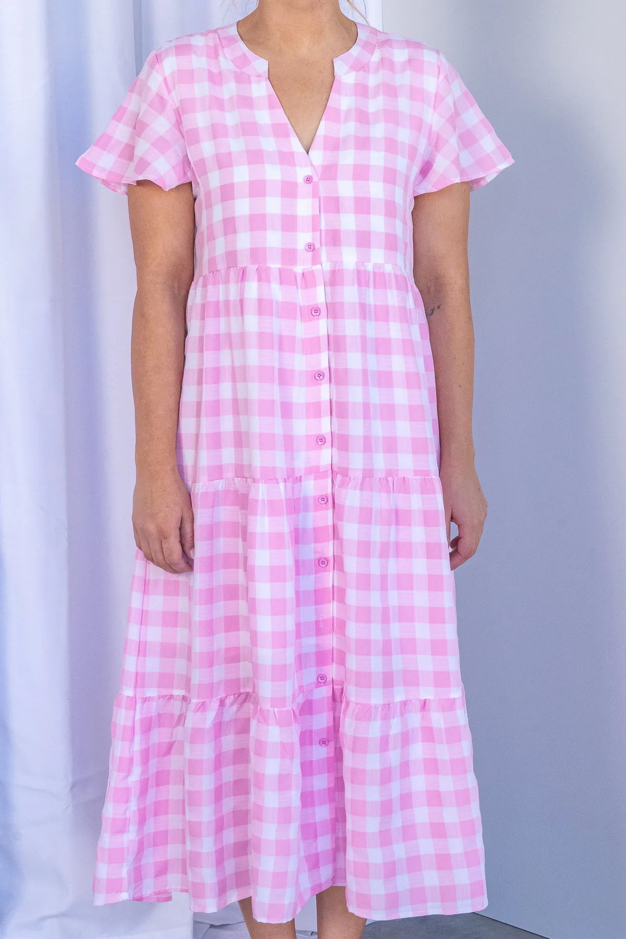 Yohana Dress in Pink - Final Sale sold by Always Alice product image thumbnail 4
