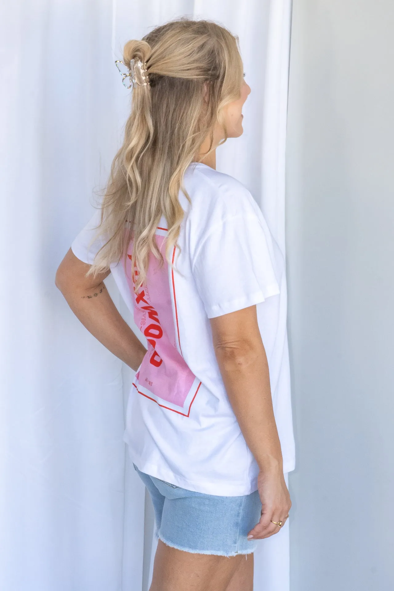 Overload Tee in White - Foxwood sold by Always Alice product image thumbnail 4