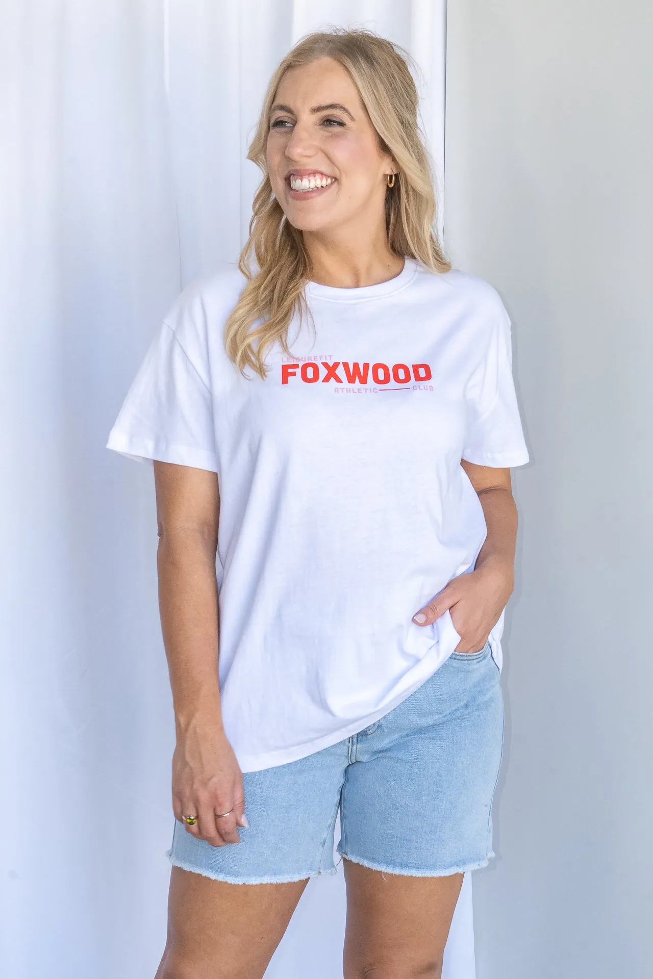 Overload Tee in White - Foxwood sold by Always Alice product image thumbnail 2