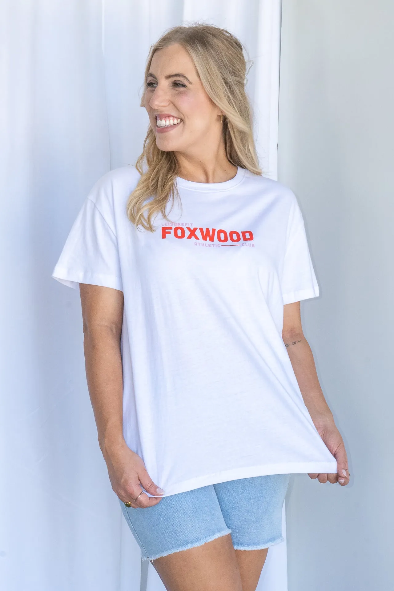 Overload Tee in White - Foxwood sold by Always Alice product image thumbnail 5