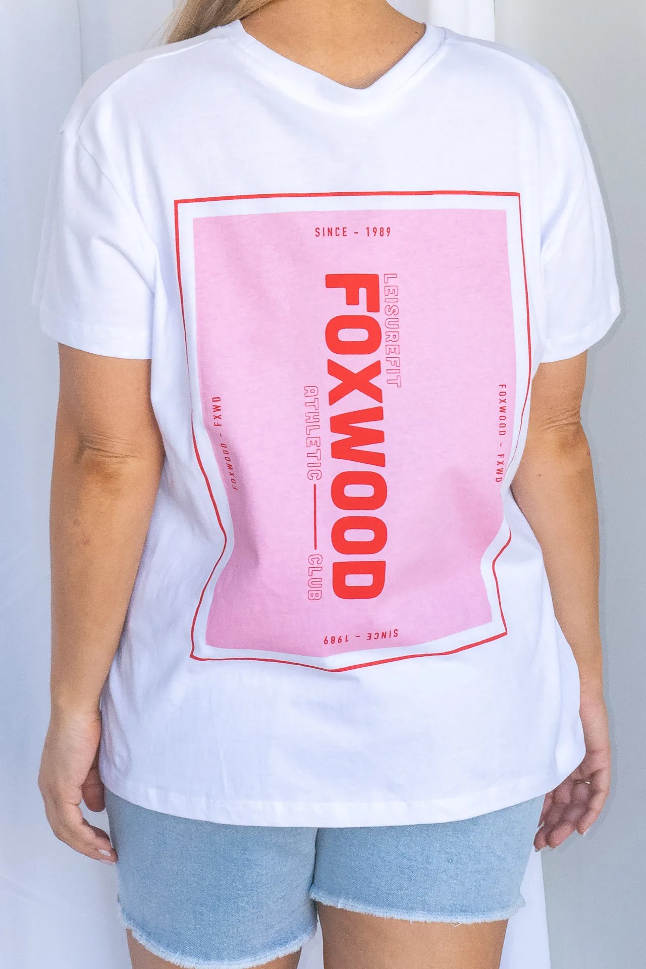 Overload Tee in White - Foxwood sold by Always Alice
