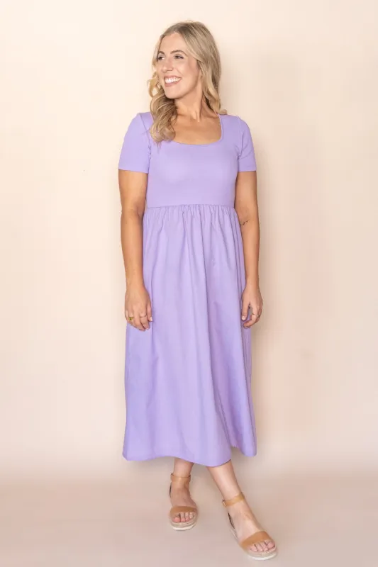 Ella Dress in Orchid Bloom - Foxwood sold by Always Alice