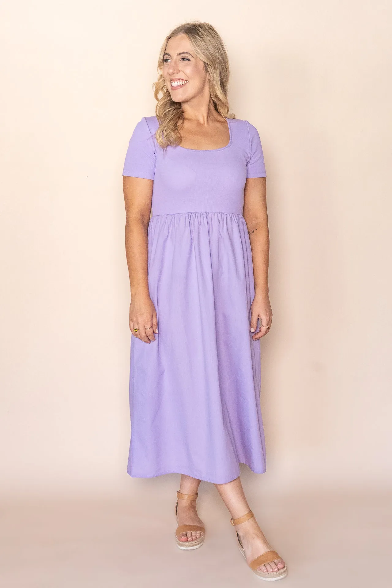 Ella Dress in Orchid Bloom - Foxwood sold by Always Alice