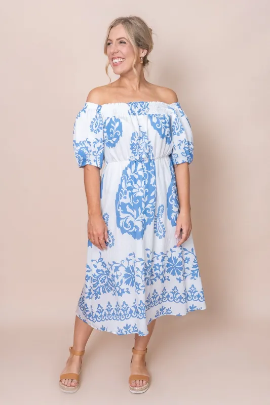 Gemma Dress in Blue - Final Sale sold by Always Alice