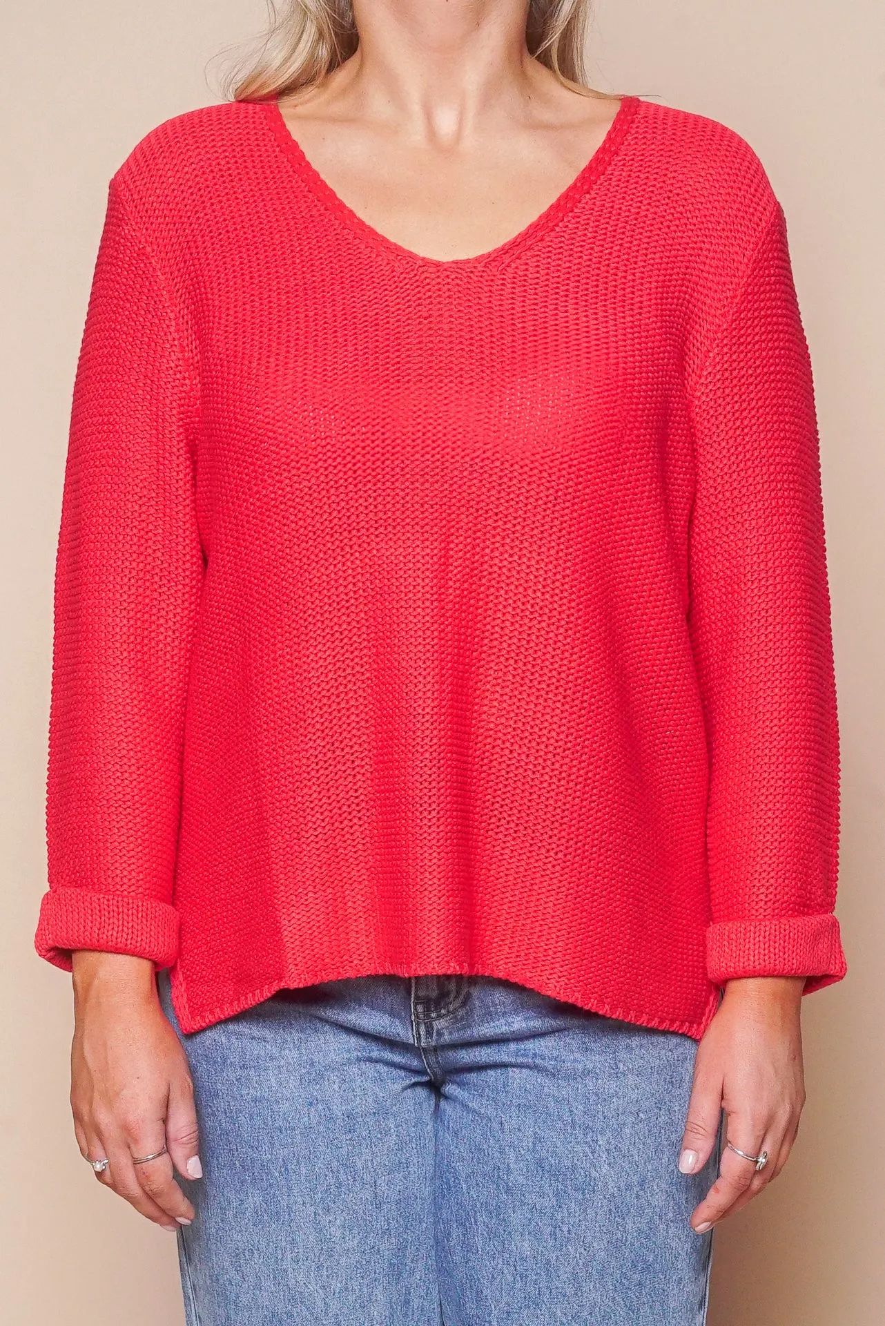 Pim Knit Jumper in Red sold by Always Alice product image thumbnail 2
