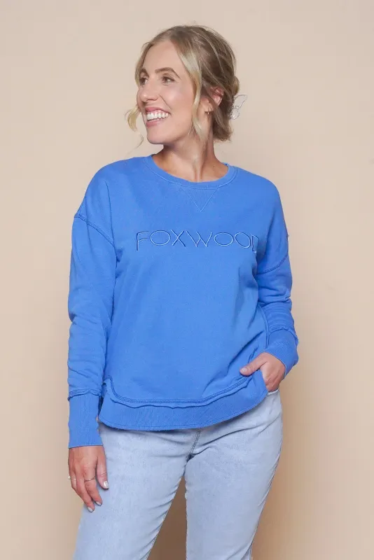 Simplified Crew in Cobalt - Foxwood sold by Always Alice