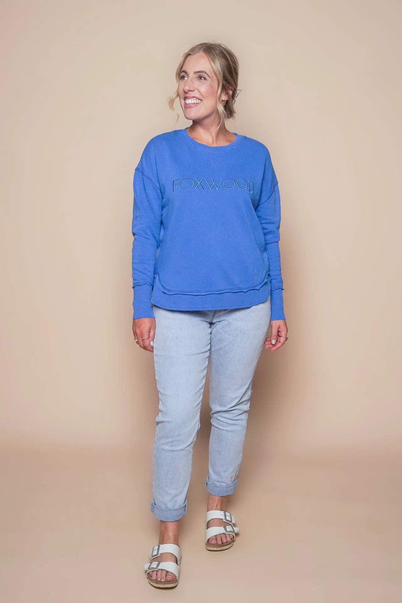 Simplified Crew in Cobalt - Foxwood sold by Always Alice product image thumbnail 3
