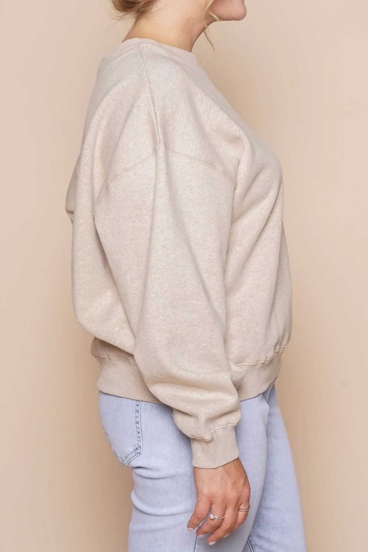 Logo Crew in Oat Marle - Silent Theory sold by Always Alice product image thumbnail 4