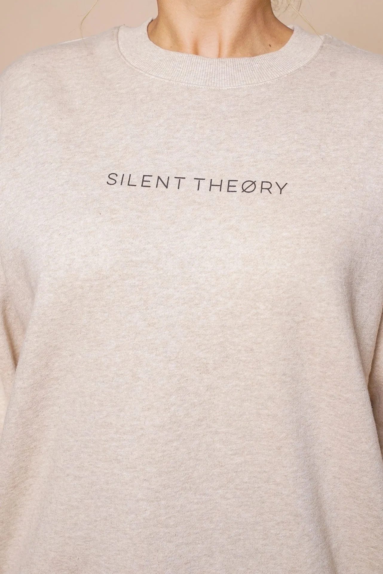 Logo Crew in Oat Marle - Silent Theory sold by Always Alice product image thumbnail 2