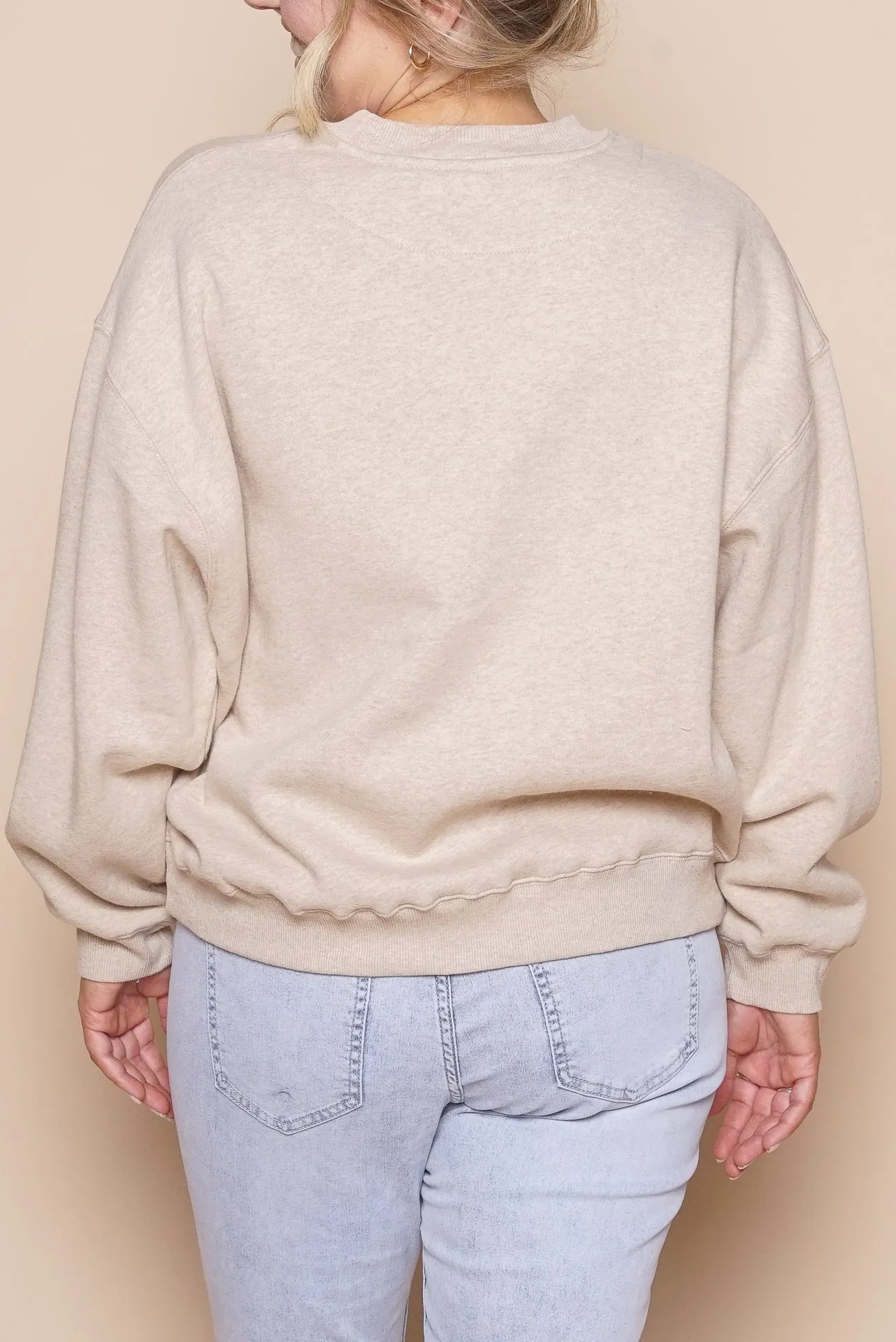 Logo Crew in Oat Marle - Silent Theory sold by Always Alice product image thumbnail 5