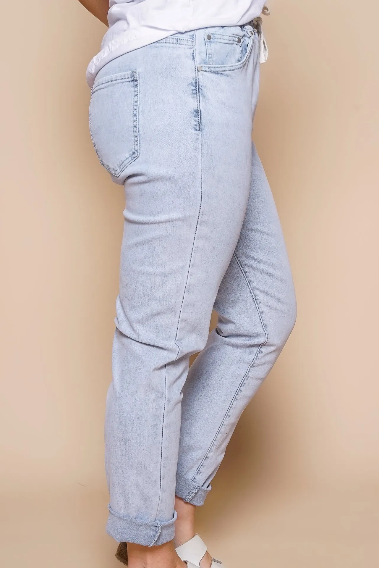 Juliette Joggers in Vintage Pale Blue - Foxwood sold by Always Alice product image thumbnail 4