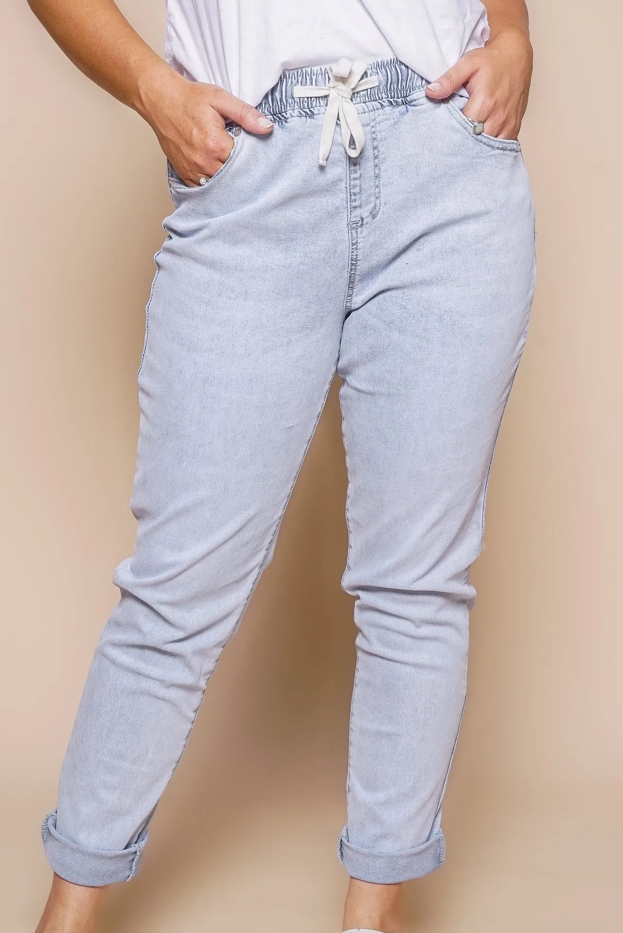 Juliette Joggers in Vintage Pale Blue - Foxwood sold by Always Alice product image thumbnail 3