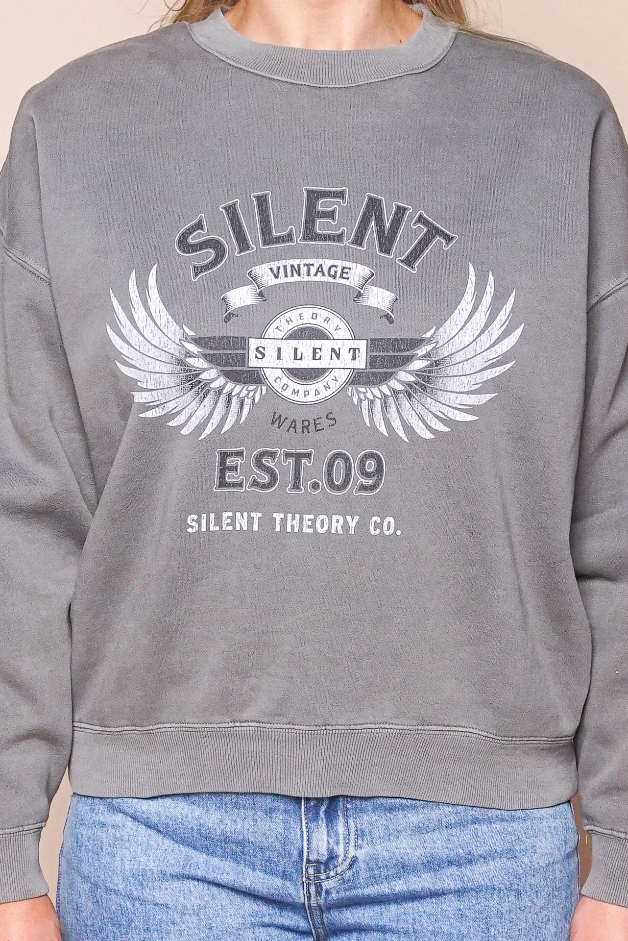 Vintage Crew in Coal - Silent Theory sold by Always Alice product image thumbnail 3