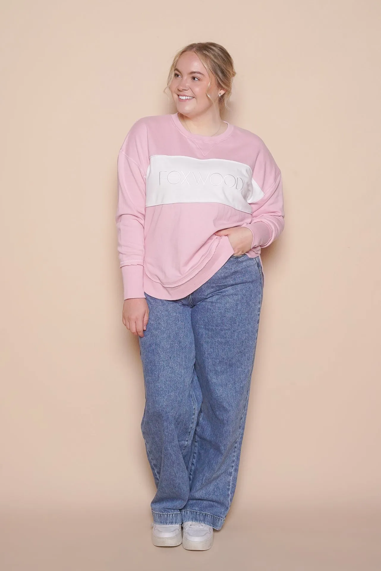 Simplified Tonal Crew in Blossom - Foxwood sold by Always Alice product image thumbnail 2