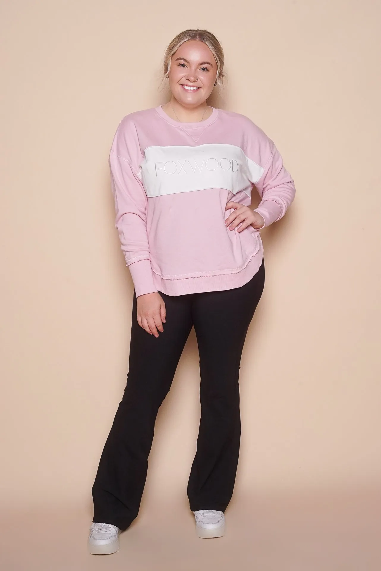 Simplified Tonal Crew in Blossom - Foxwood sold by Always Alice product image thumbnail 3