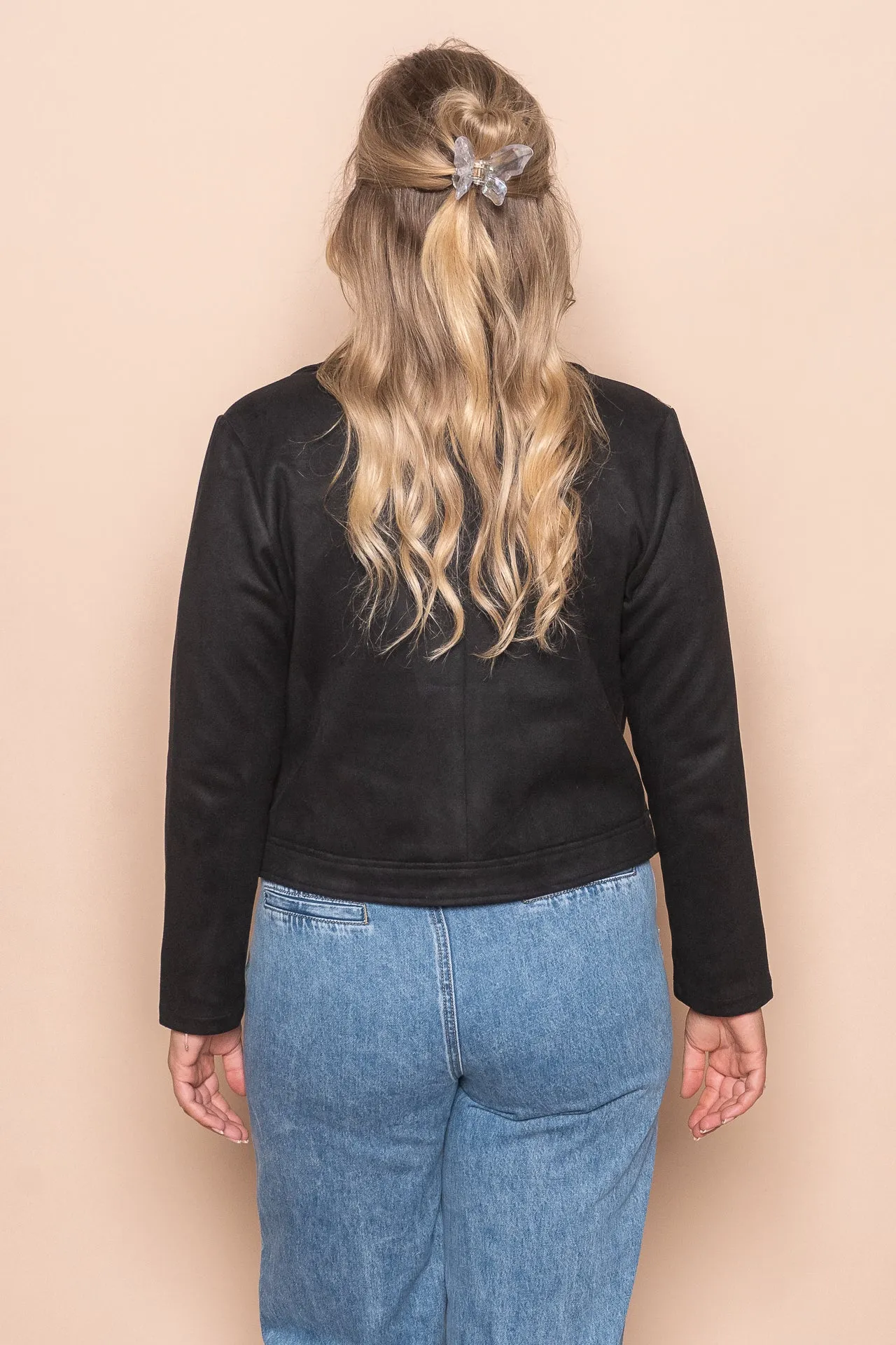 Pamela Biker Jacket in Black sold by Always Alice product image thumbnail 4