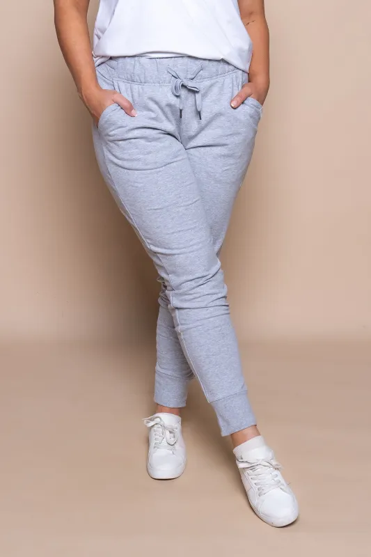 Lazy Days Joggers in Grey Marle - Foxwood sold by Always Alice