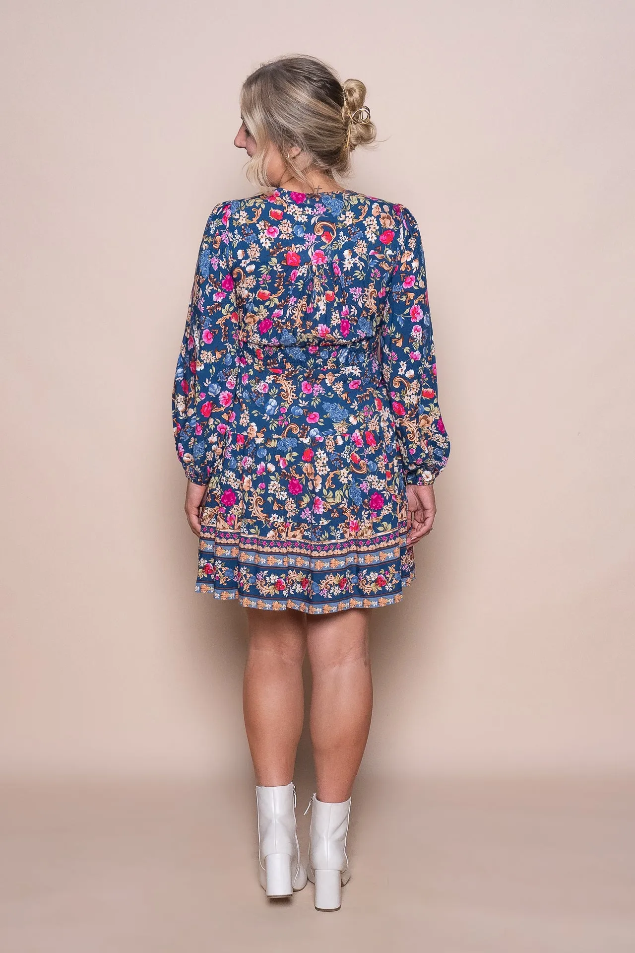 Frenchy Dress in Royal Blue sold by Always Alice product image thumbnail 4