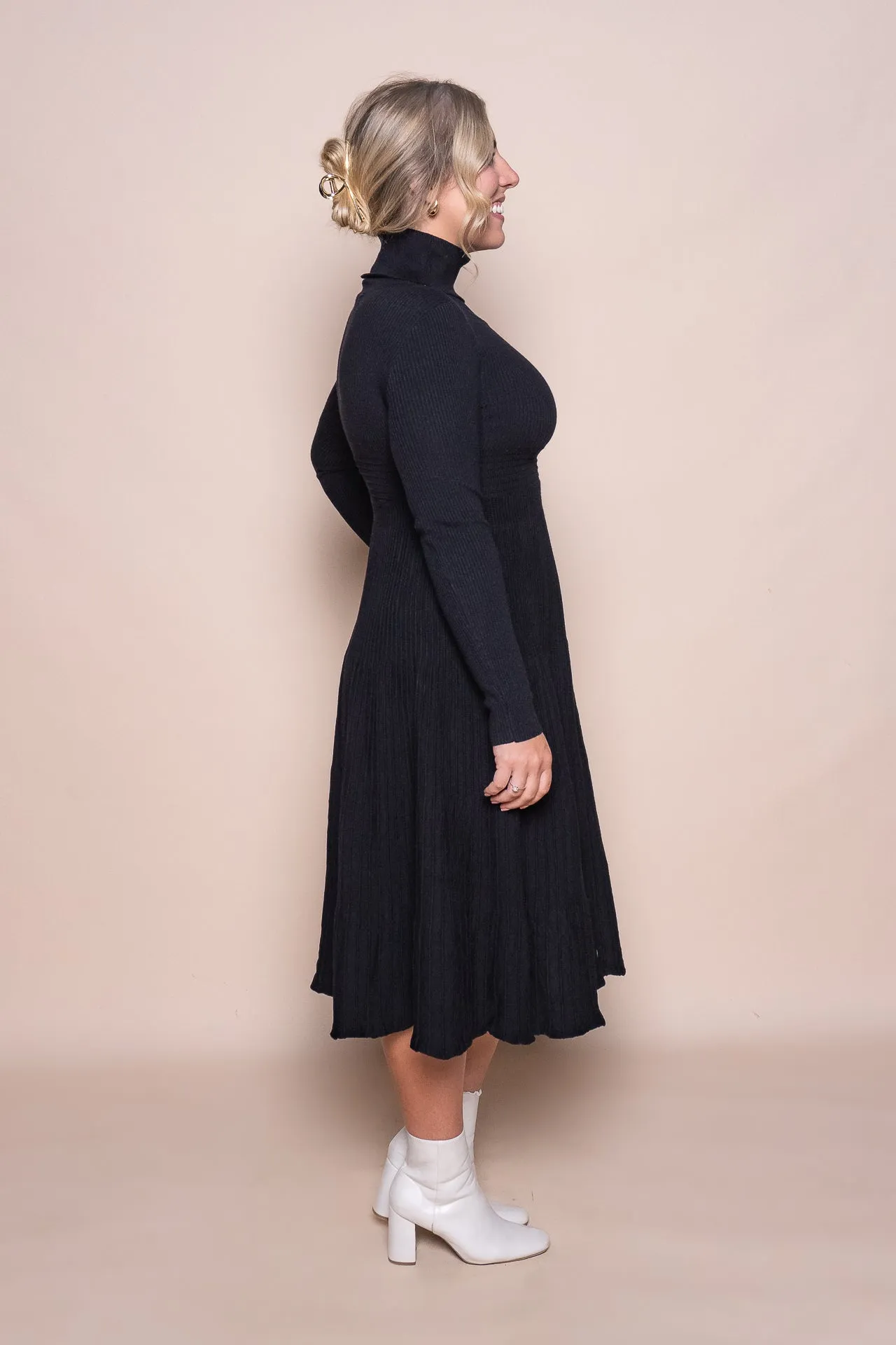 Ailsa Knit Dress in Black sold by Always Alice product image thumbnail 3