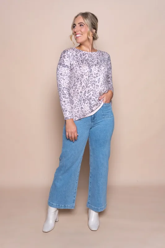 April Top in Beige sold by Always Alice