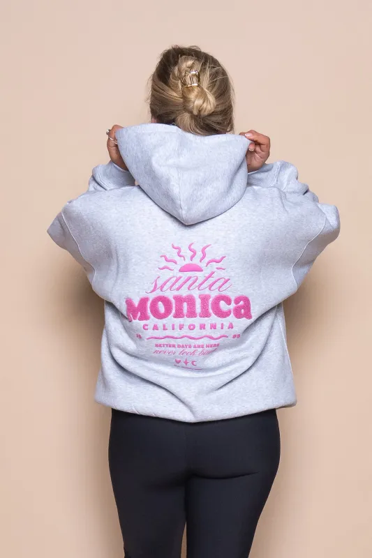 Better Days Hoodie in Snow Marle - All About Eve made by All About Eve