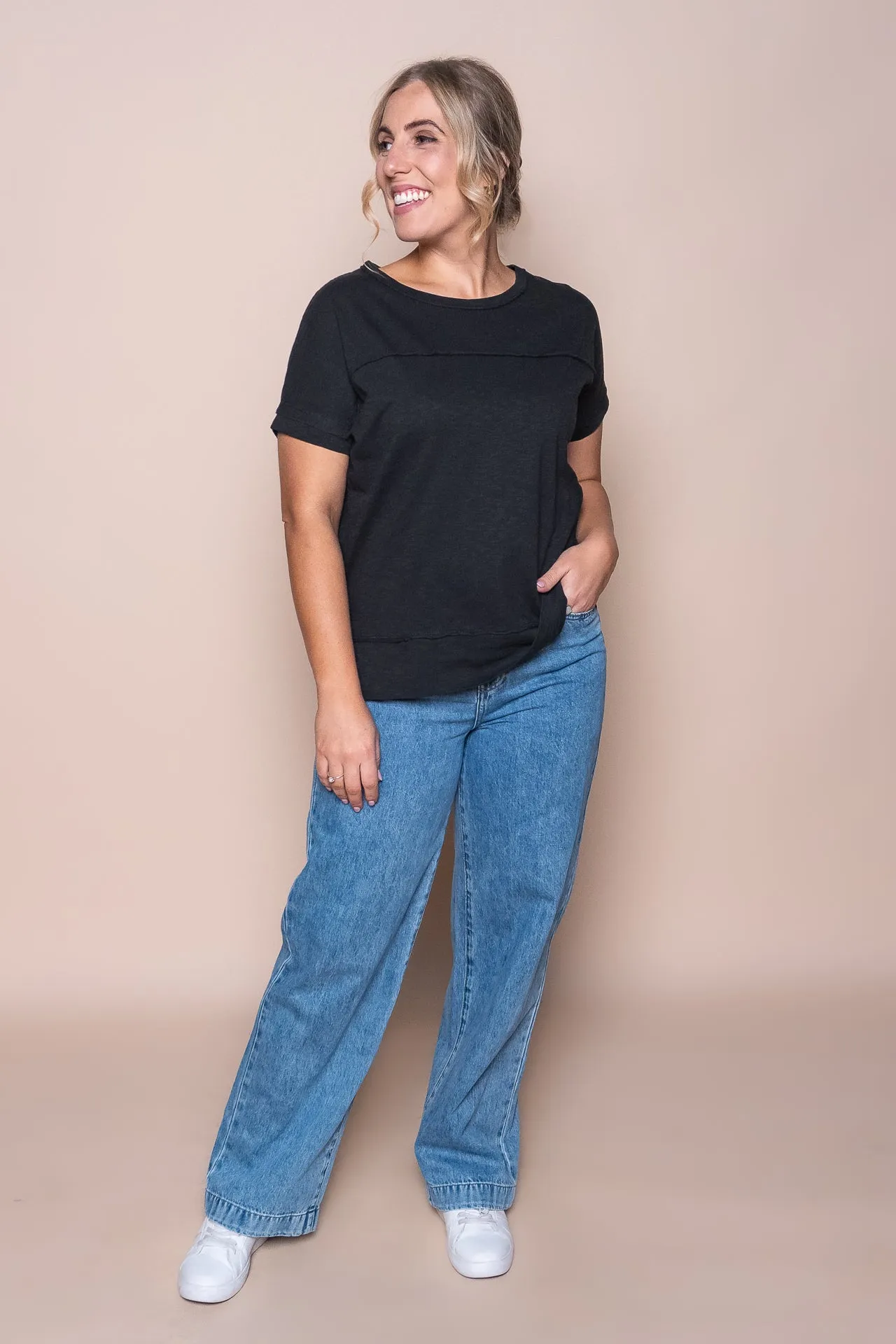 Allison Tee in Black - Foxwood sold by Always Alice product image thumbnail 3