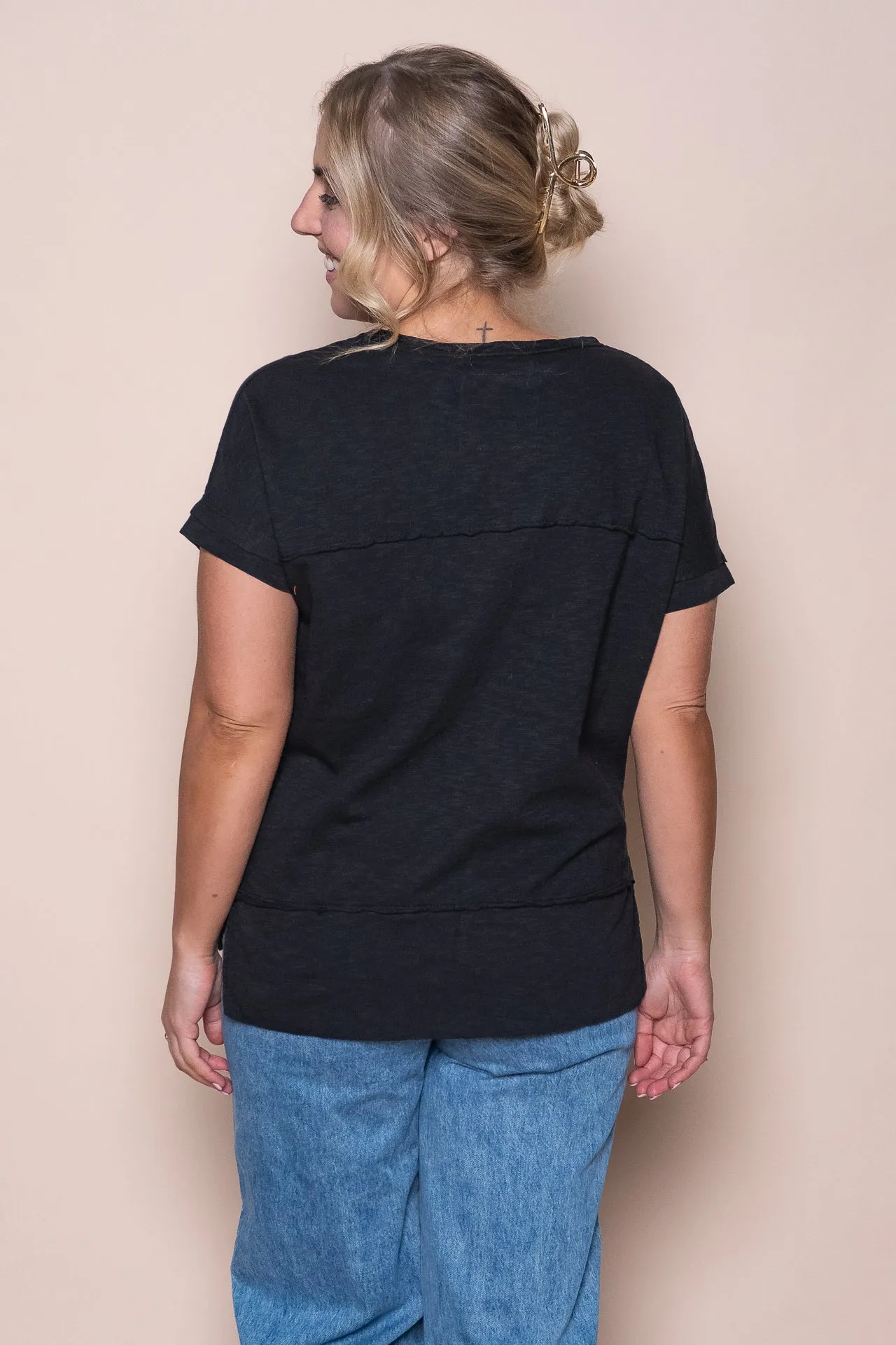 Allison Tee in Black - Foxwood sold by Always Alice product image thumbnail 5