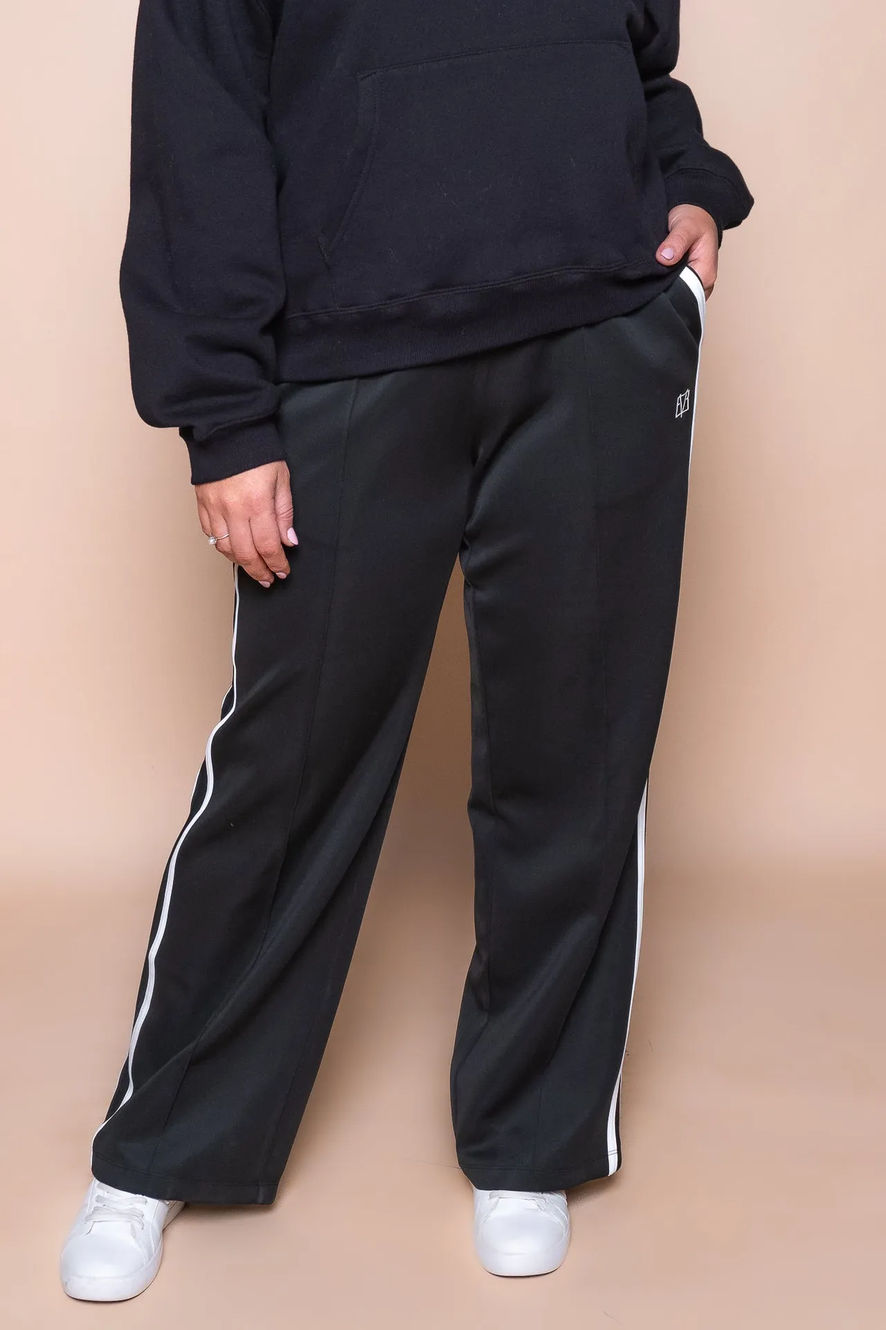 On the Daily Track Pants in Black - All About Eve sold by Always Alice product image thumbnail 4