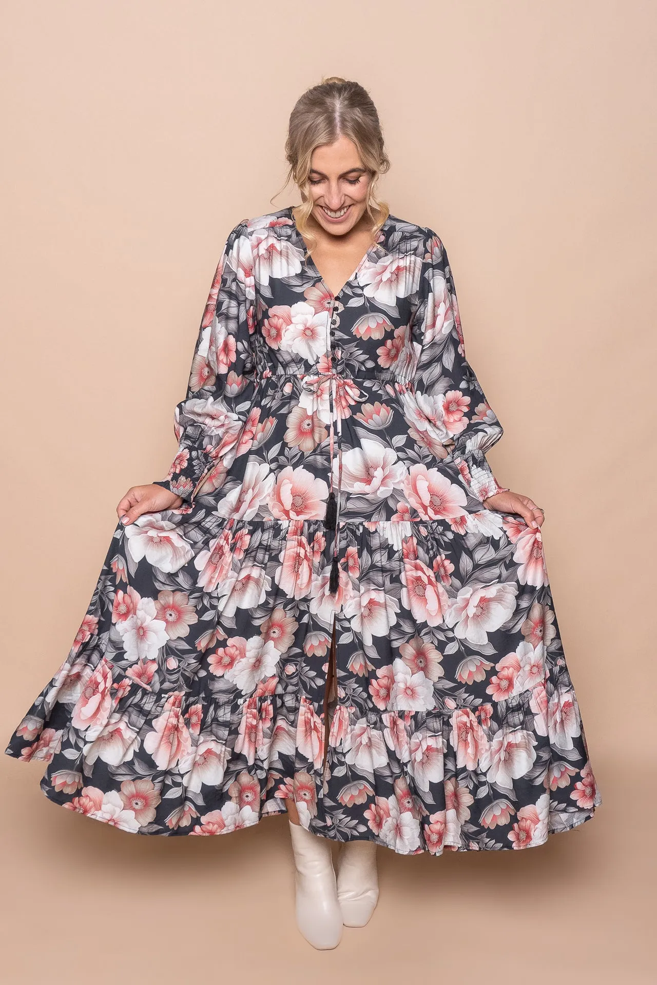 Audrina Maxi Dress in Black sold by Always Alice product image thumbnail 2