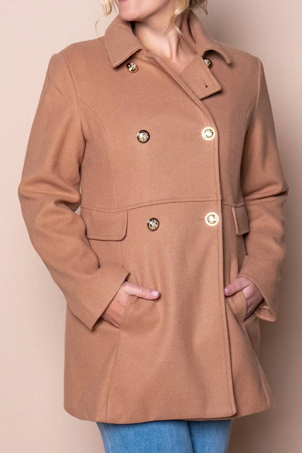 Odessa Coat in Camel sold by Always Alice product image thumbnail 2