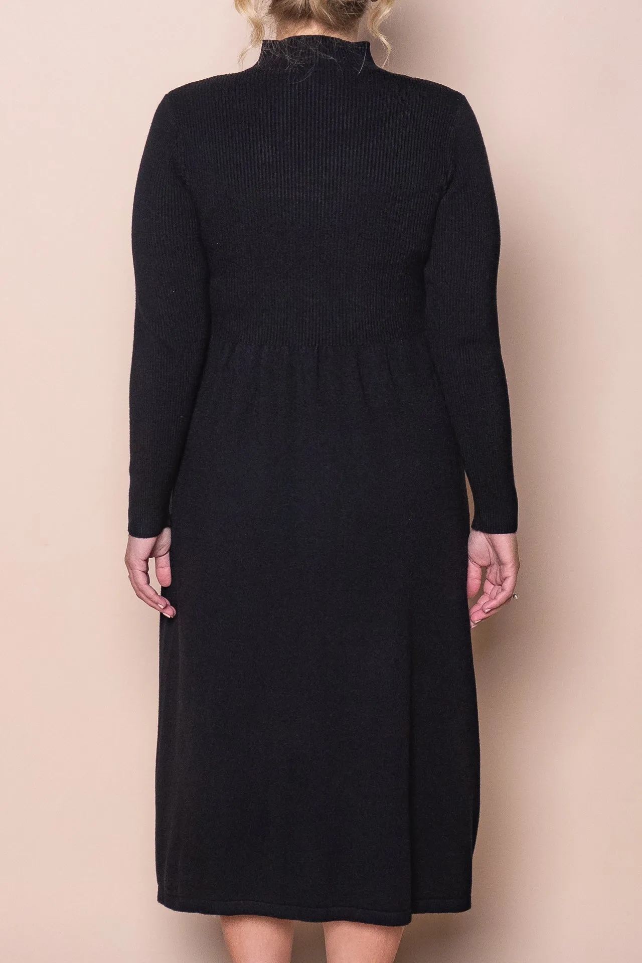Jennifer Long Sleeve Dress in Black sold by Always Alice product image thumbnail 5